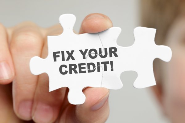 Veracity Credit Consultants credit repair service hand holding credit repair puzzle pieces